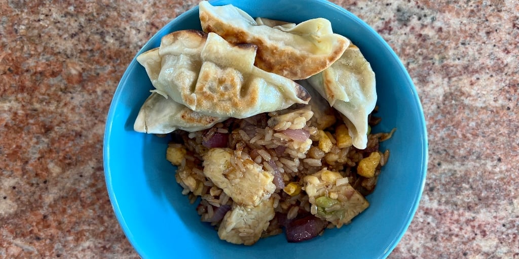 Meatless Friday Tempeh Fried Rice